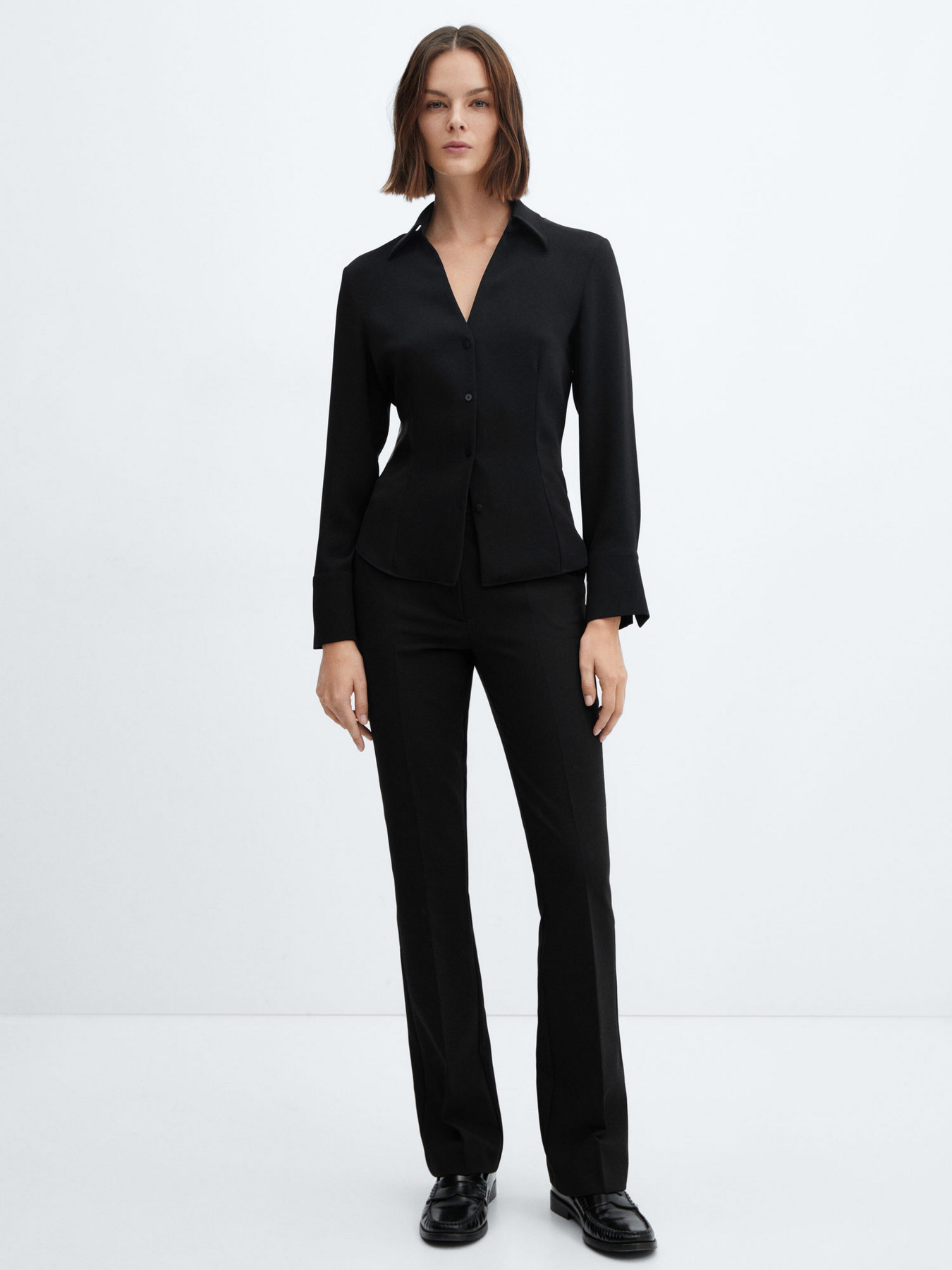 Сорочка MANGO Ochi модель 67073262_99 Фото