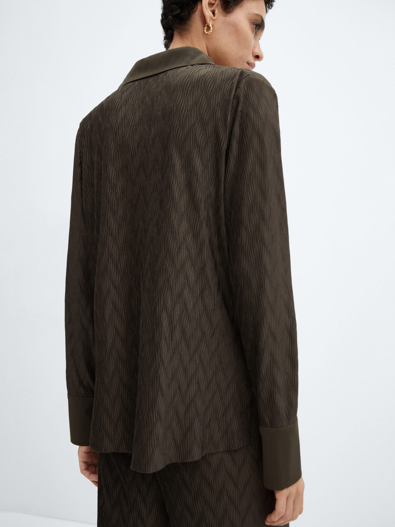 Рубашка MANGO Pili модель 67094040_37 Фото