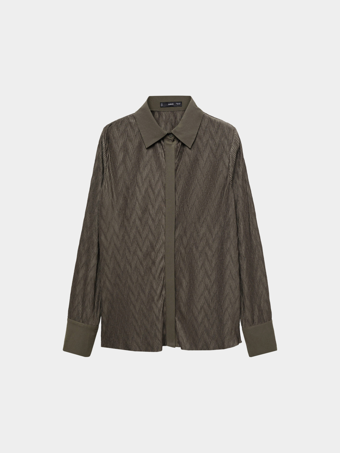 Рубашка MANGO Pili модель 67094040_37 Фото