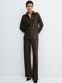 Рубашка повседневная MANGO Pili модель 67094040_37 Фото