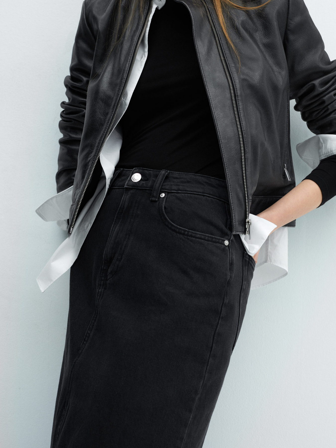 Юбка макси MANGO Aida модель 67040261_TN Фото