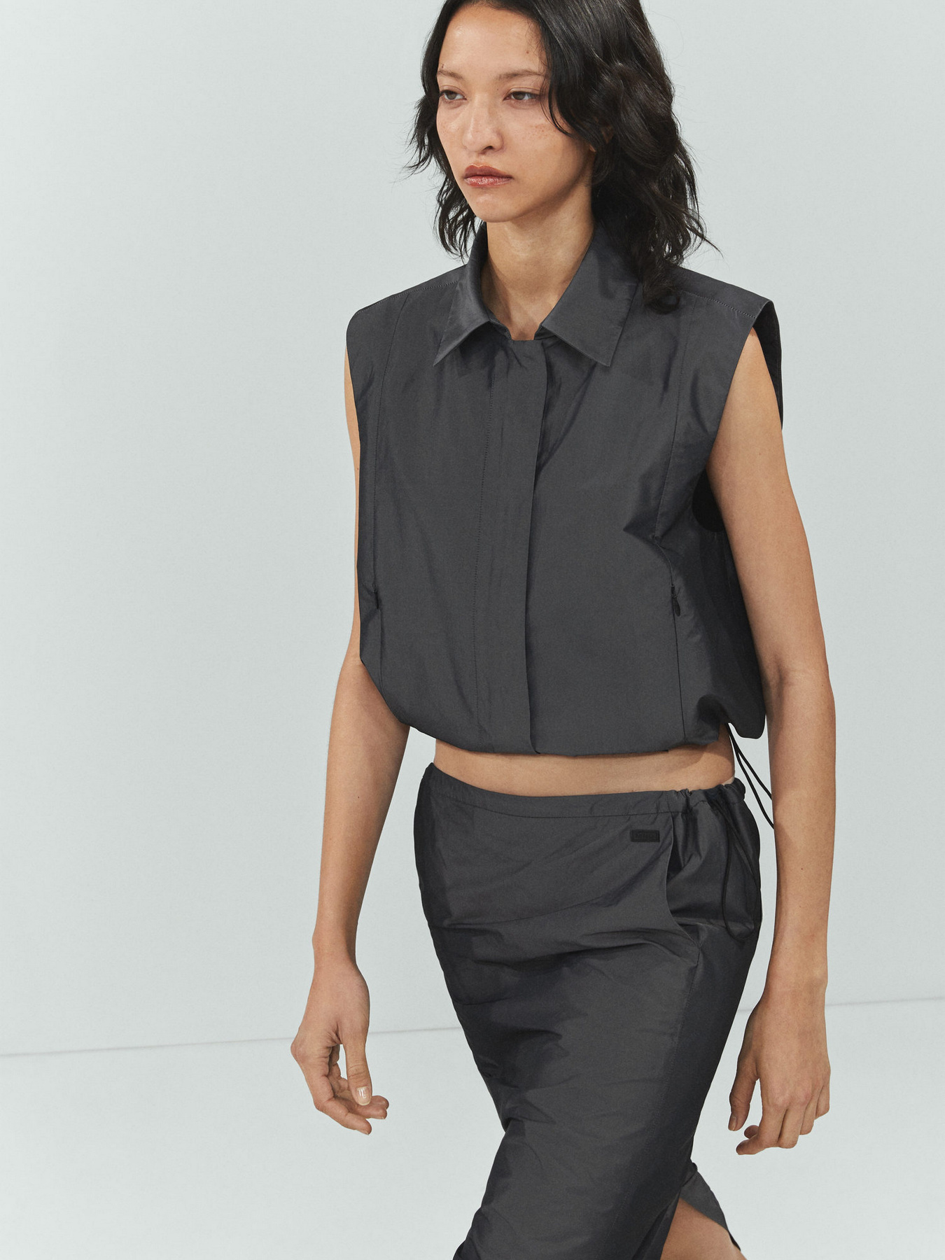 Спідниця максі MANGO Orco модель 67073699_92 Фото