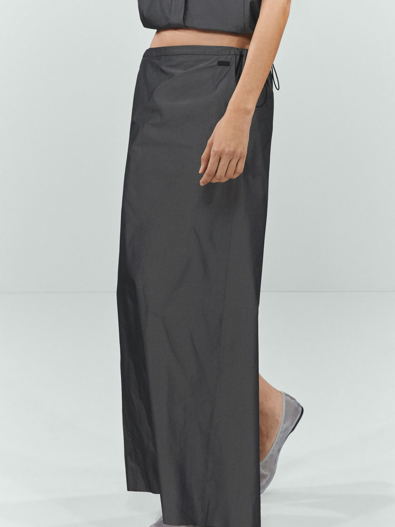 Спідниця максі MANGO Orco модель 67073699_92 Фото