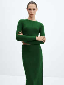 Спідниця міді MANGO Prinches модель 67043264_43 Спідниця міді MANGO Prinches модель 67043264_43 Фото