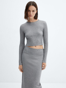 Спідниця міді MANGO Prinches модель 67043264_94 Спідниця міді MANGO Prinches модель 67043264_94 Фото