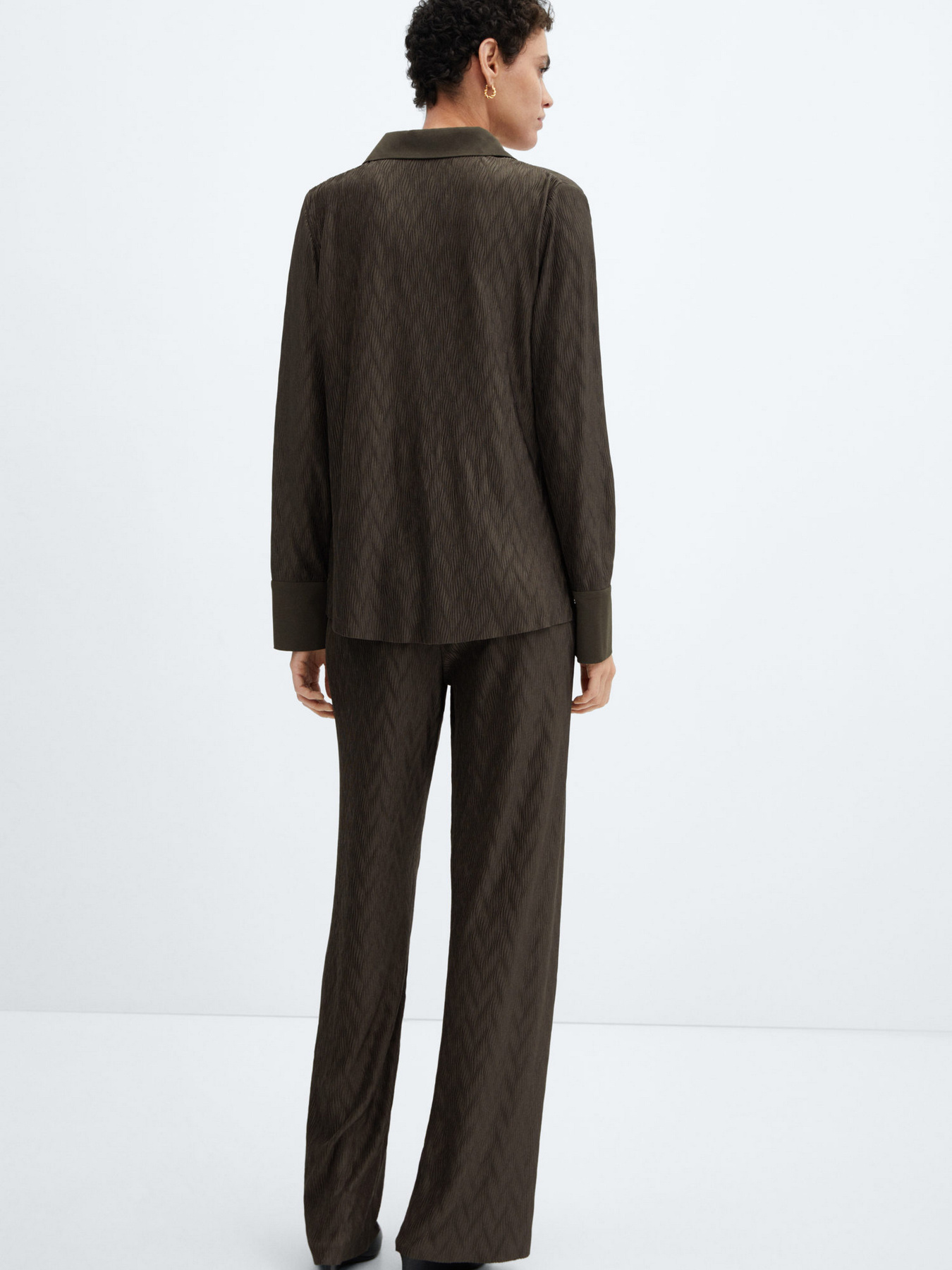 Штани повсякденні MANGO Pili модель 67074040_37 Фото