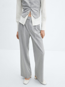 Брюки классические MANGO Rayita модель 67064072_94 Фото