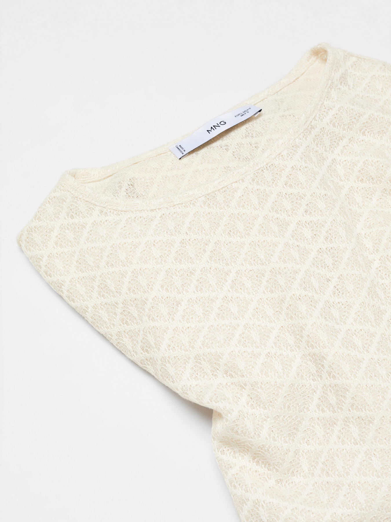 Лонгслив MANGO модель 67020467_5 Фото