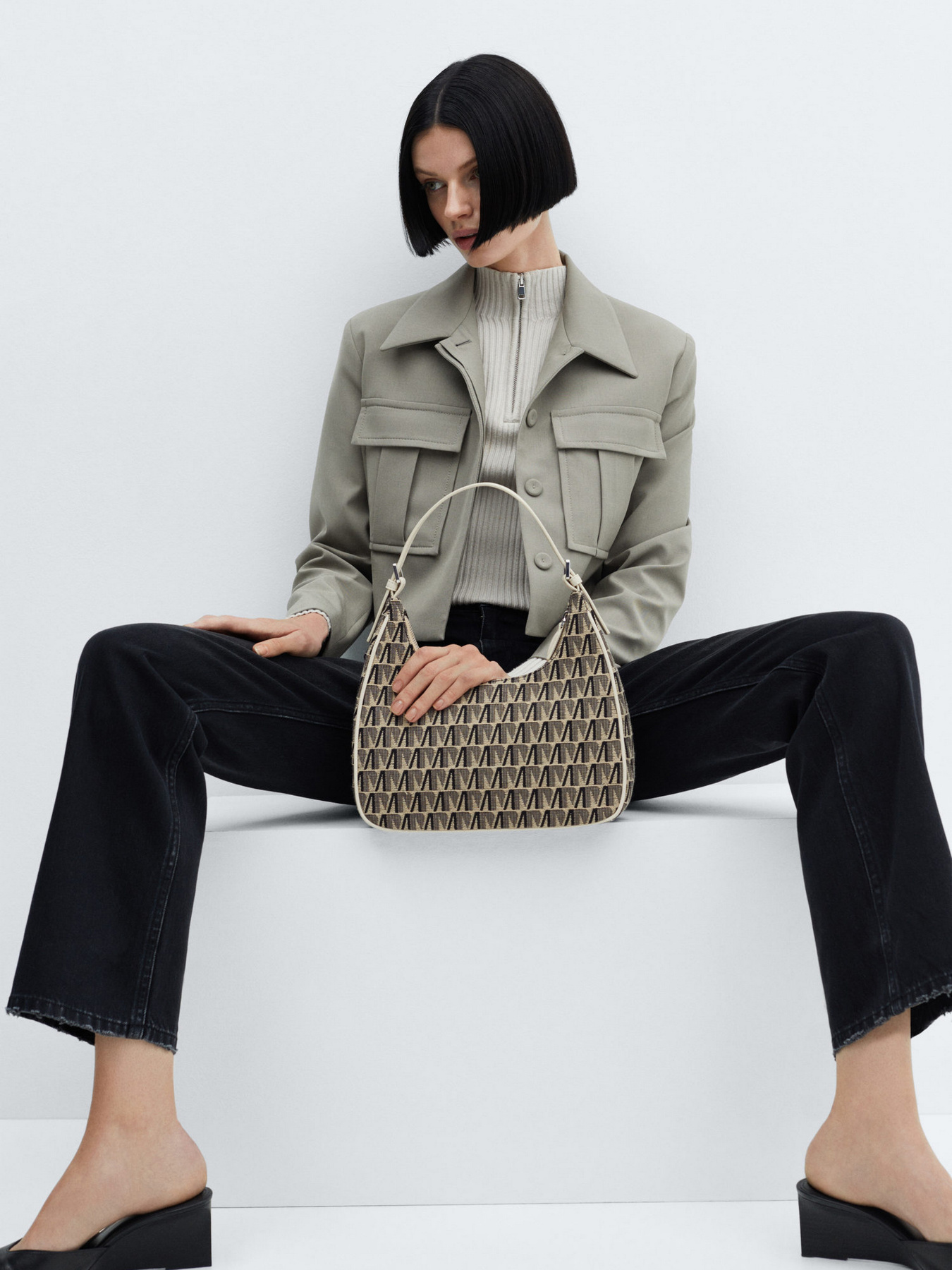 Хобо MANGO Ares модель 67066318_5 Фото