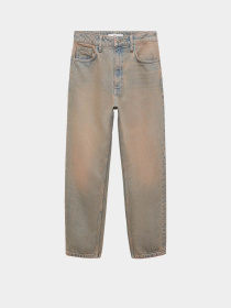 Прямые джинсы MANGO Mom2000 модель 67004024_DI Фото