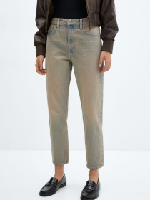 Прямые джинсы MANGO Mom2000 модель 67004024_DI Фото