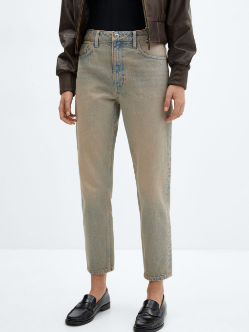 Прямые джинсы MANGO Mom2000 модель 67004024_DI Фото