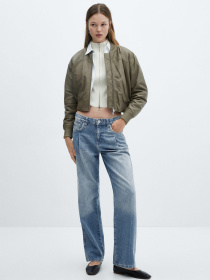 Джинсы мом MANGO Bell модель 67014028_TM Фото