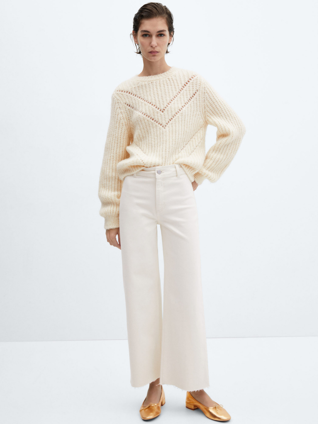 Джинси кльош MANGO Catherin модель 67024033_2 Фото