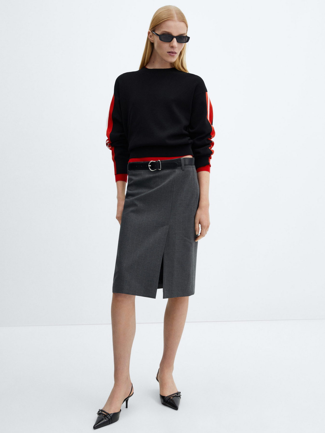 Свитшот MANGO Carlos модель 67024070_70 Фото