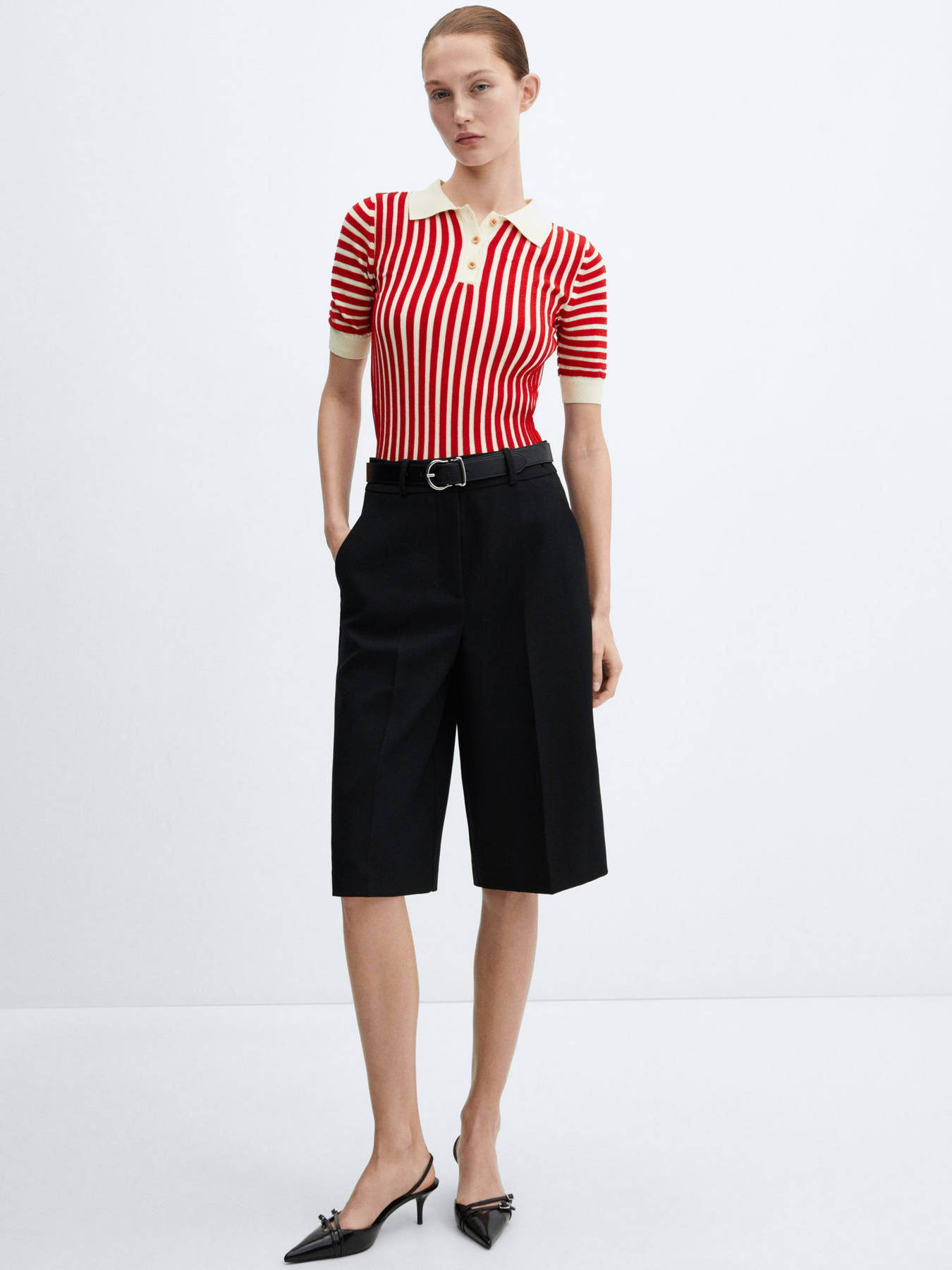 Поло MANGO Carmin модель 67034066_70 Фото