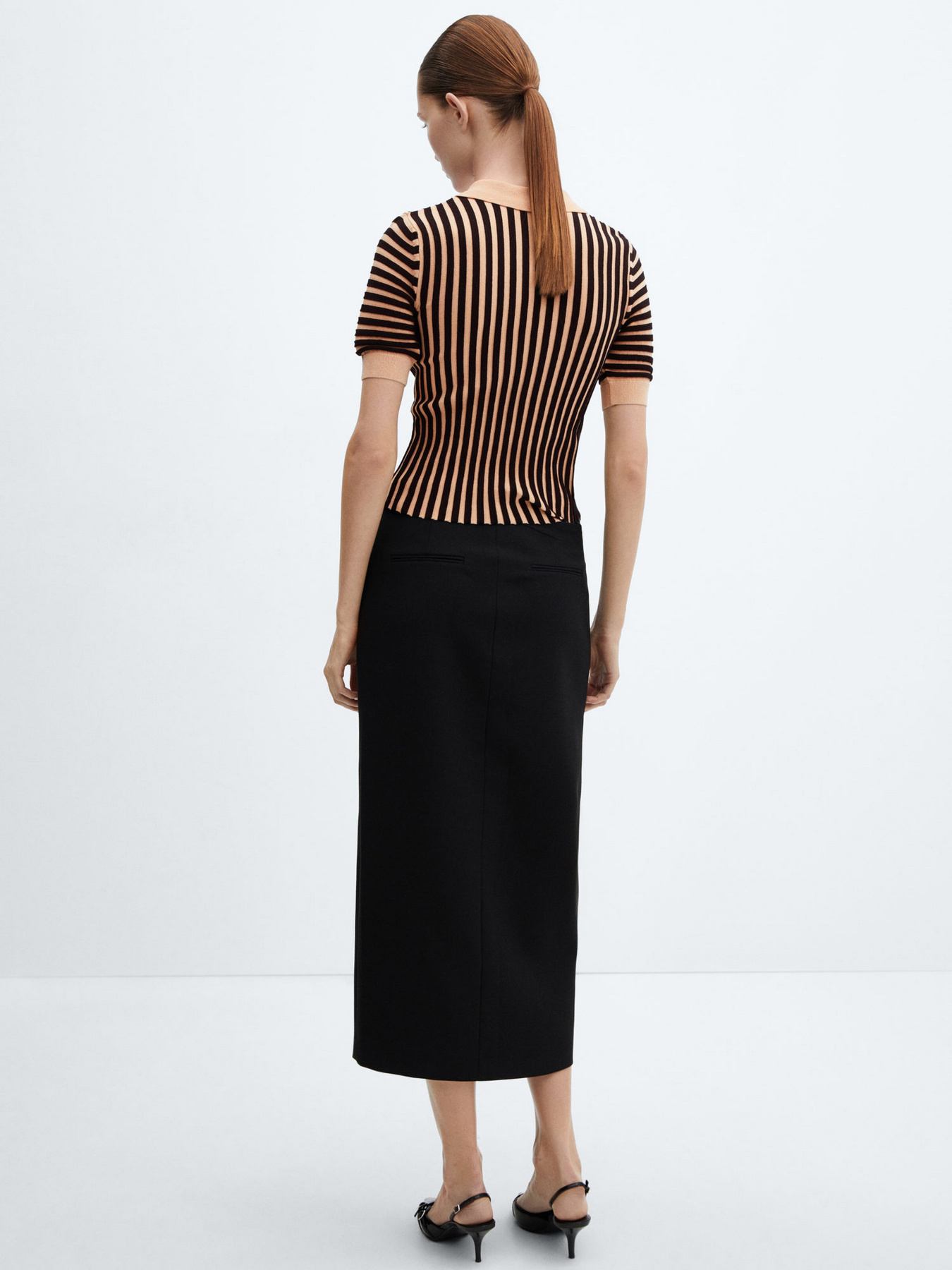 Поло MANGO Carmin модель 67034066_9 Поло MANGO Carmin модель 67034066_9 Фото