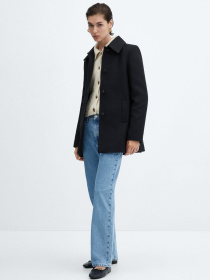 Пальто MANGO Lively модель 67044068_56 Фото