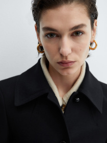 Пальто MANGO Lively модель 67044068_56 Фото