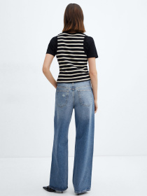 Широкі джинси MANGO Mermaid модель 67044789_DI Фото