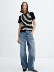 Широкие джинсы MANGO Mermaid модель 67044789_DI Фото