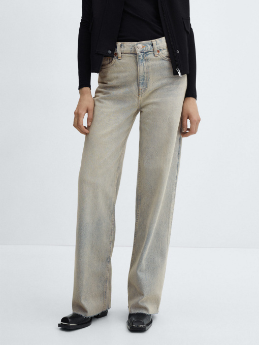 Широкие джинсы MANGO Denver модель 67045142_DC Фото