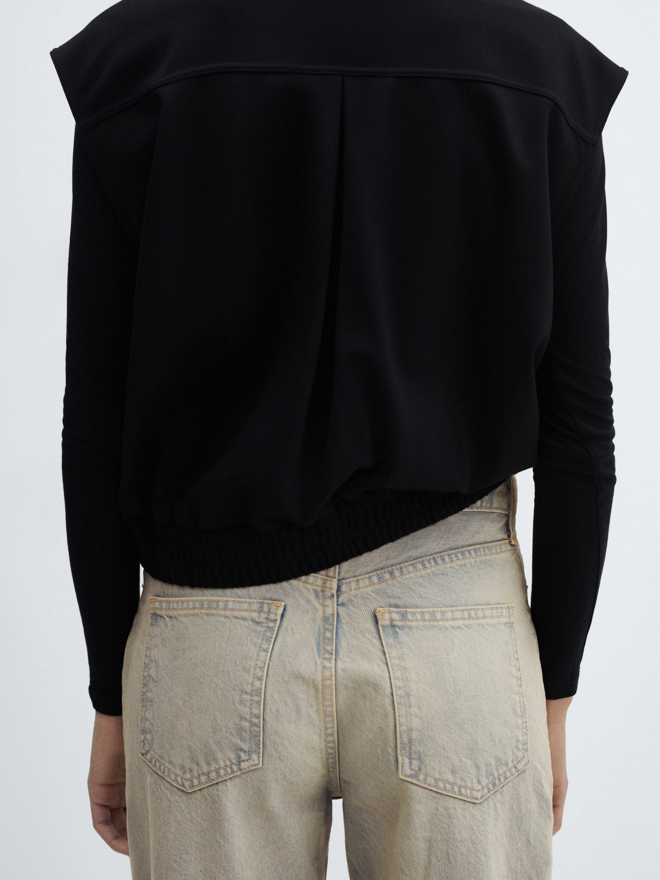 Широкие джинсы MANGO Denver модель 67045142_DC Фото