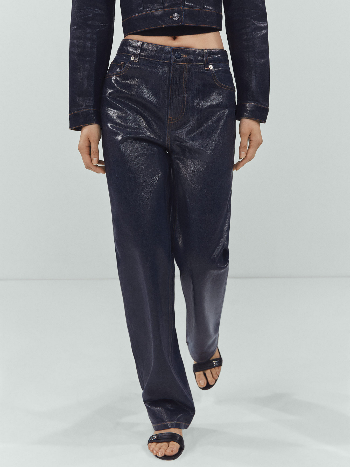 Прямі джинси MANGO Elea модель 67053698_TS Прямі джинси MANGO Elea модель 67053698_TS Фото