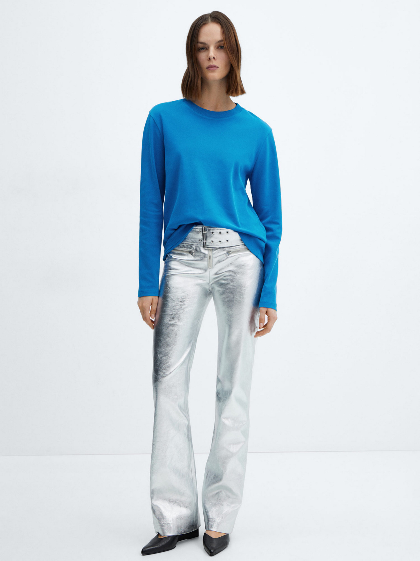 Лонгслив MANGO Birita модель 67054060_52 Лонгслив MANGO Birita модель 67054060_52 Фото