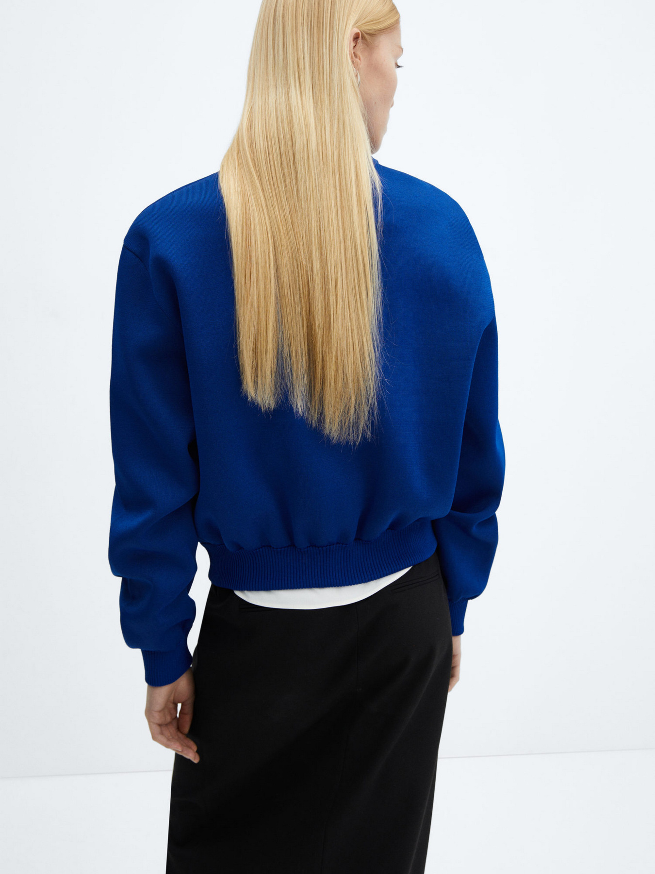 Бомбер MANGO Bulerias модель 67054064_53 Бомбер MANGO Bulerias модель 67054064_53 Фото