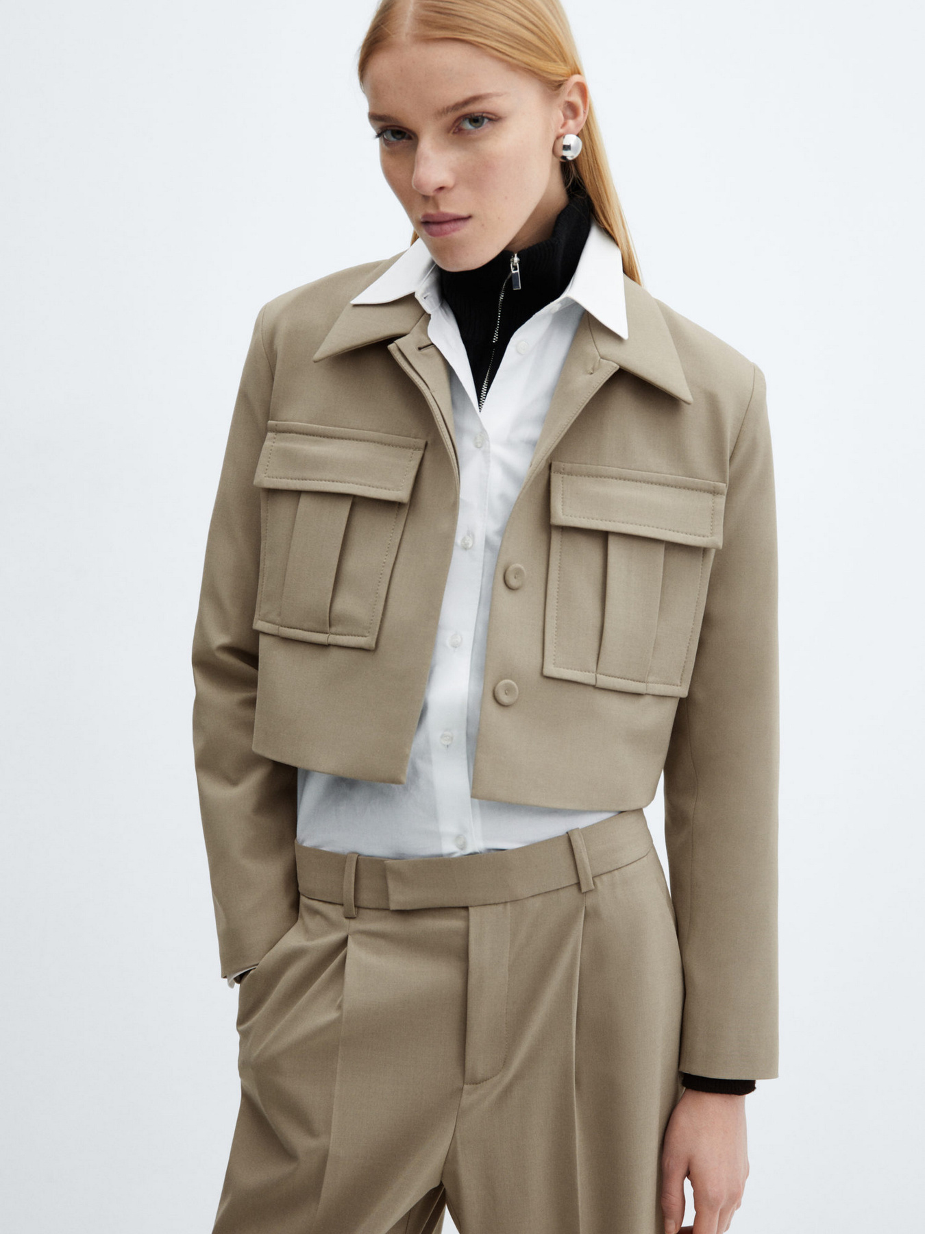 Жакет MANGO Dakota модель 67064071_35 Фото