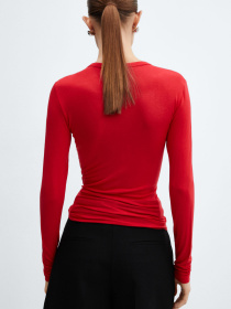 Лонгслив MANGO Second модель 67064479_70 Фото