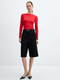 Лонгслив MANGO Second модель 67064479_70 Лонгслив MANGO Second модель 67064479_70 Фото