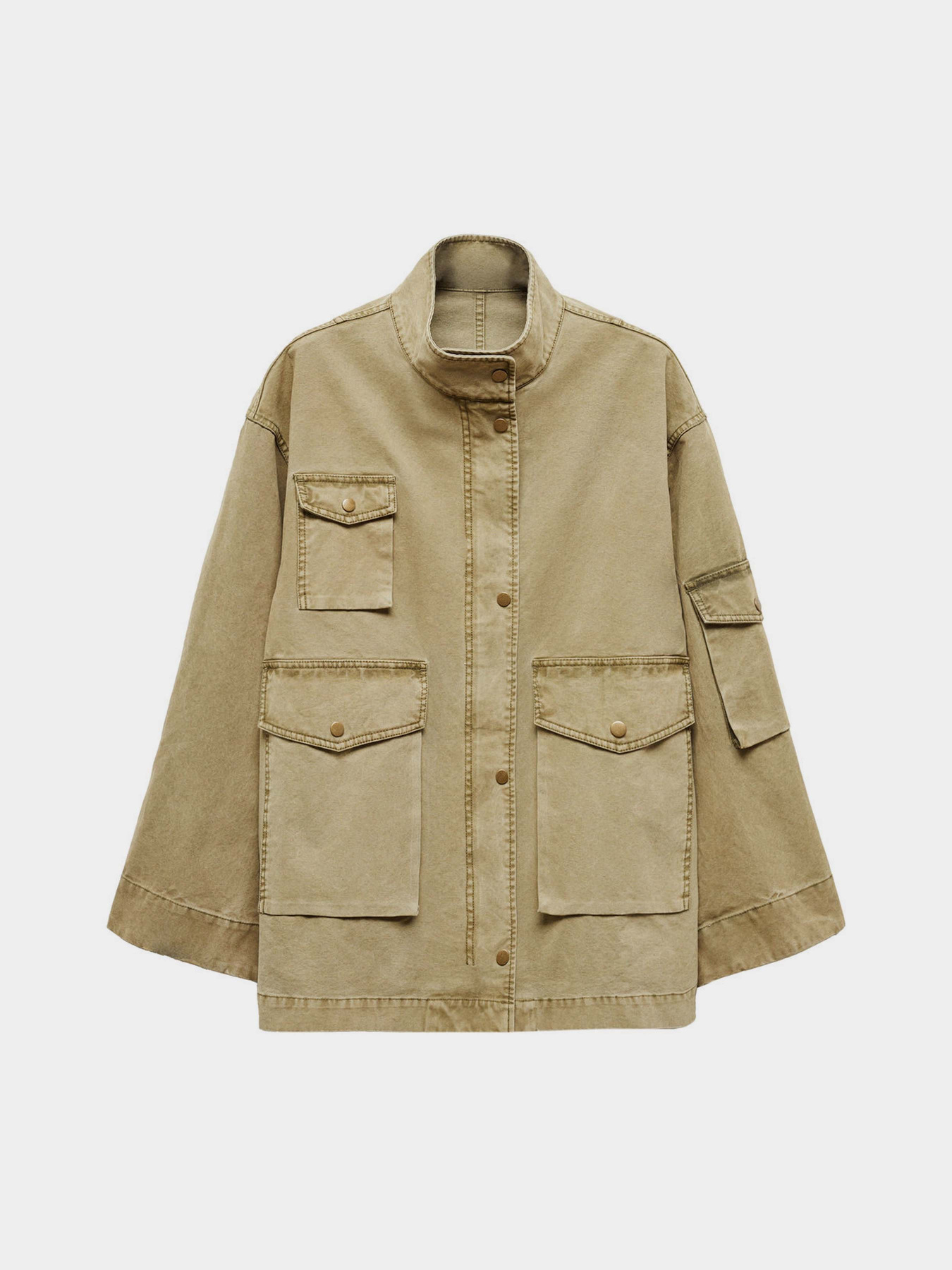 Джинсовая куртка MANGO Africa модель 67066316_37 Фото