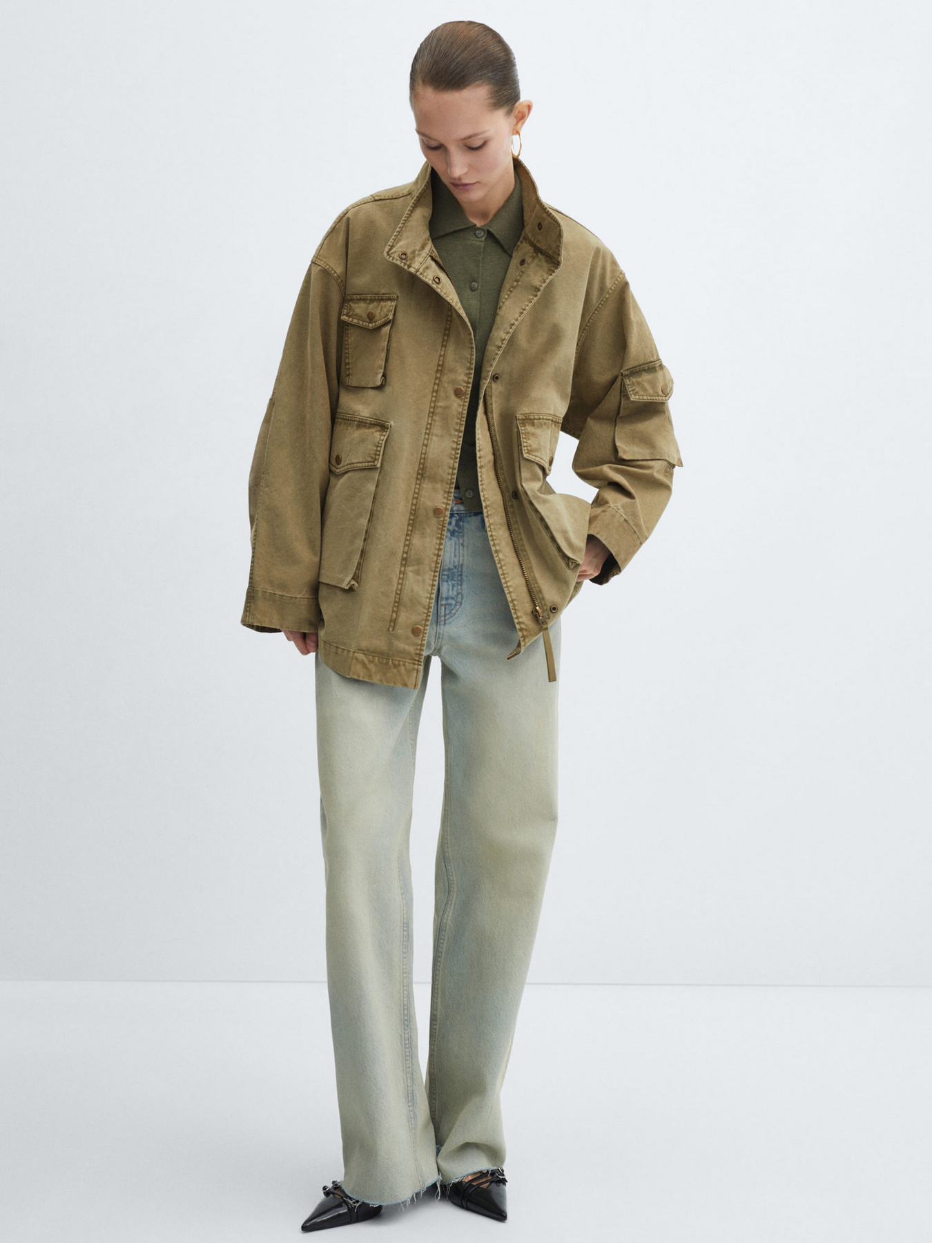 Джинсова куртка MANGO Africa модель 67066316_37 Джинсова куртка MANGO Africa модель 67066316_37 Фото