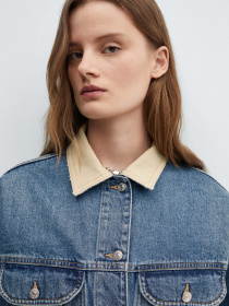 Джинсова куртка MANGO Rooster модель 67074021_TM Фото