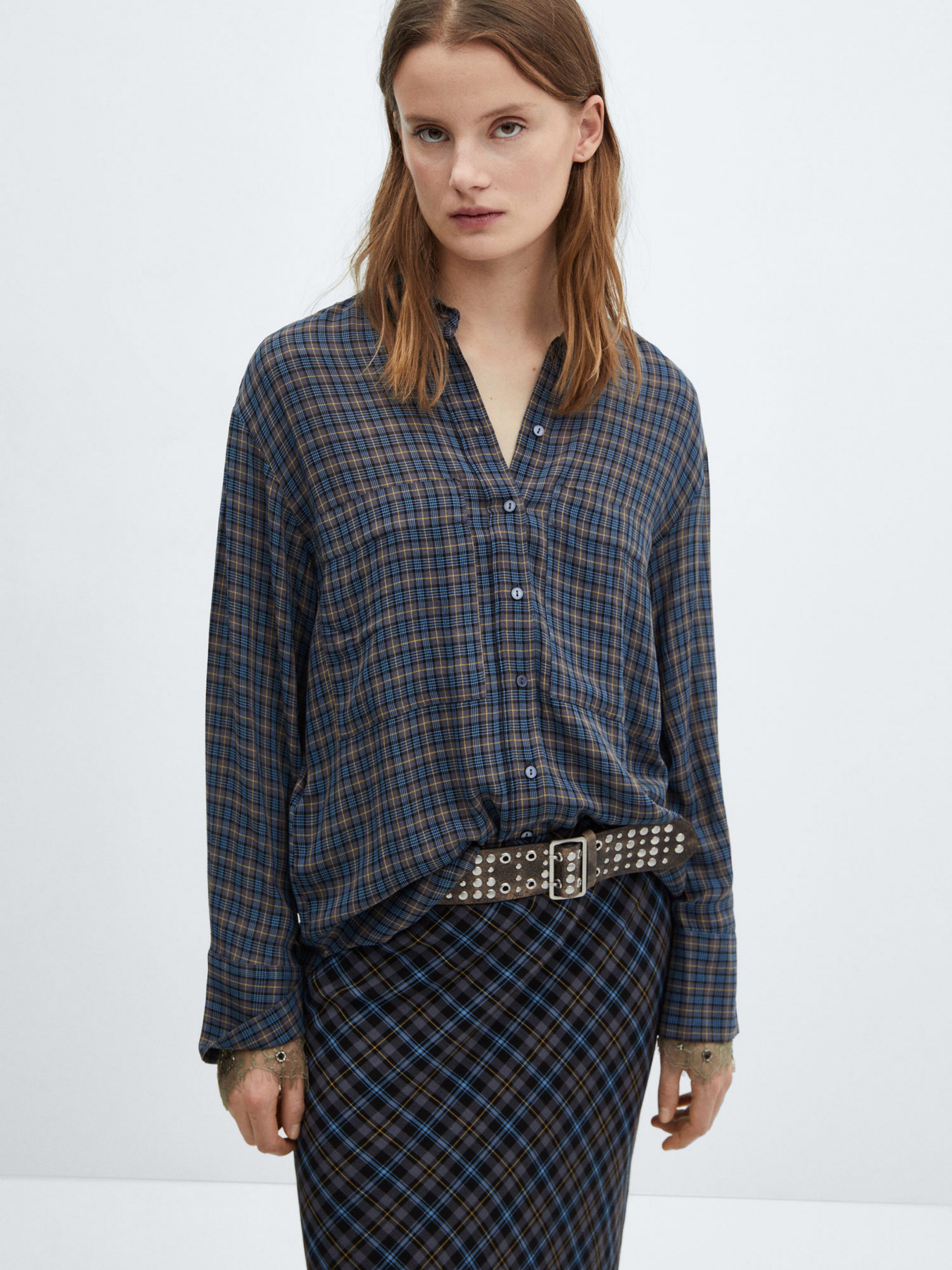 Спідниця максі MANGO Maria модель 67074064_52 Фото