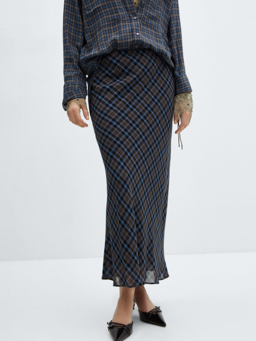 Юбка макси MANGO Maria модель 67074064_52 Фото