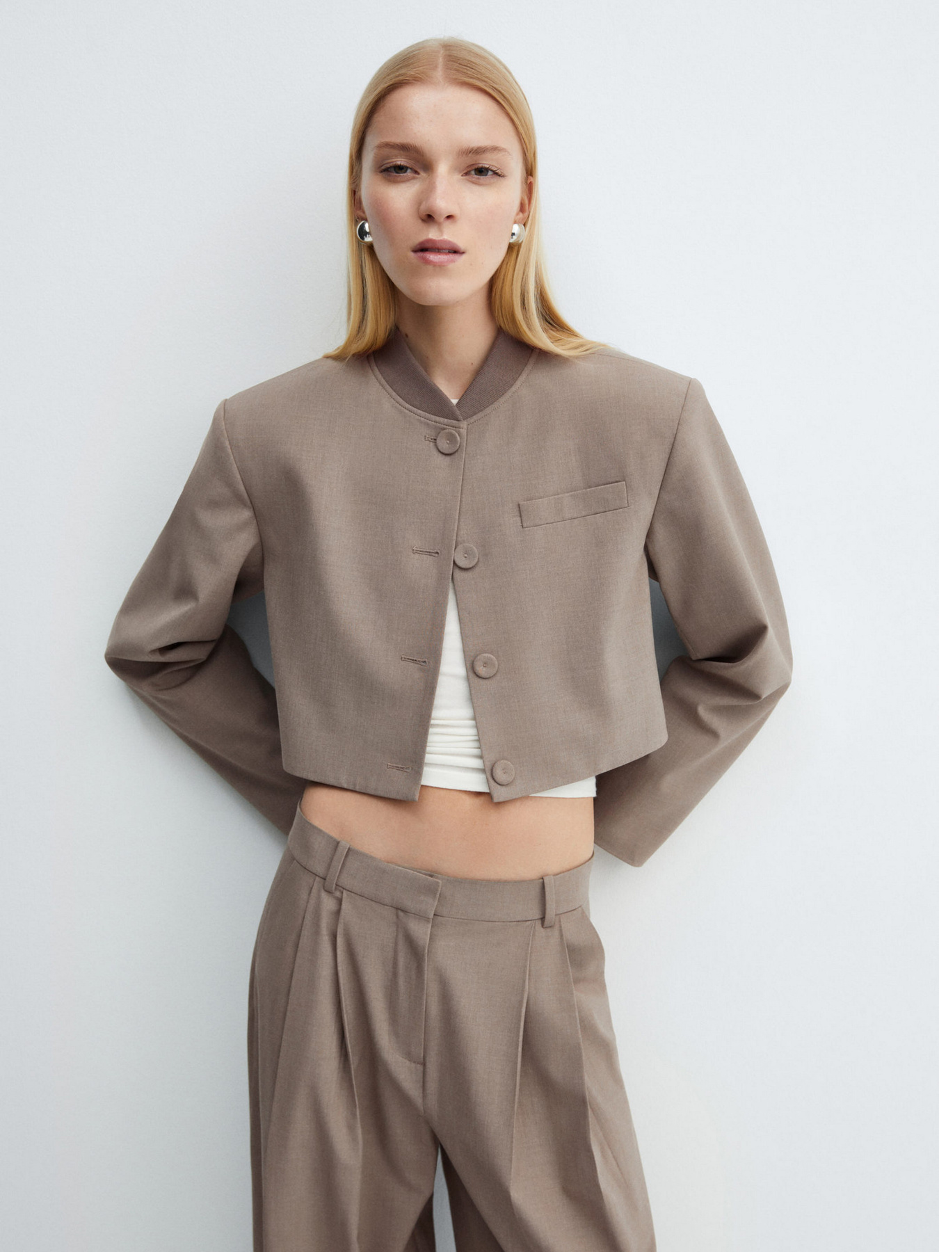 Жакет MANGO Roy модель 67074072_35 Фото