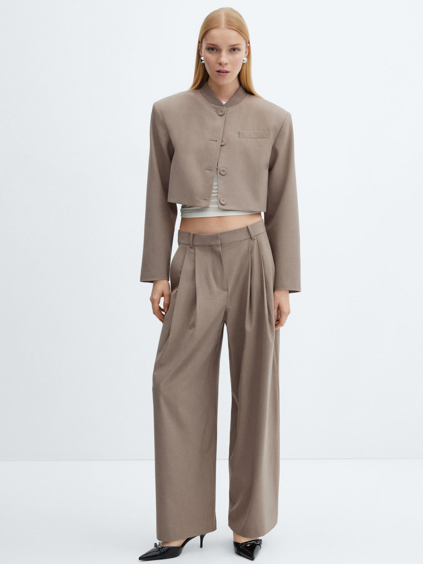 Жакет MANGO Roy модель 67074072_35 Фото