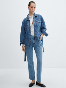 Джинсова куртка MANGO Susan модель 67075141_TM Фото