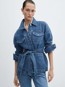 Джинсова куртка MANGO Susan модель 67075141_TM Фото