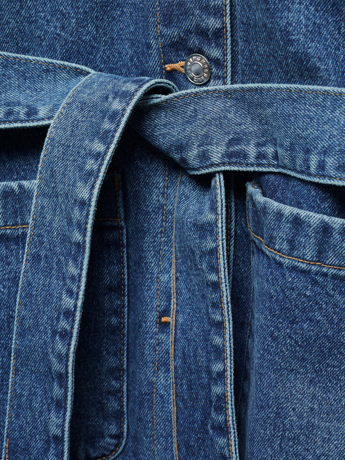 Джинсова куртка MANGO Susan модель 67075141_TM Фото