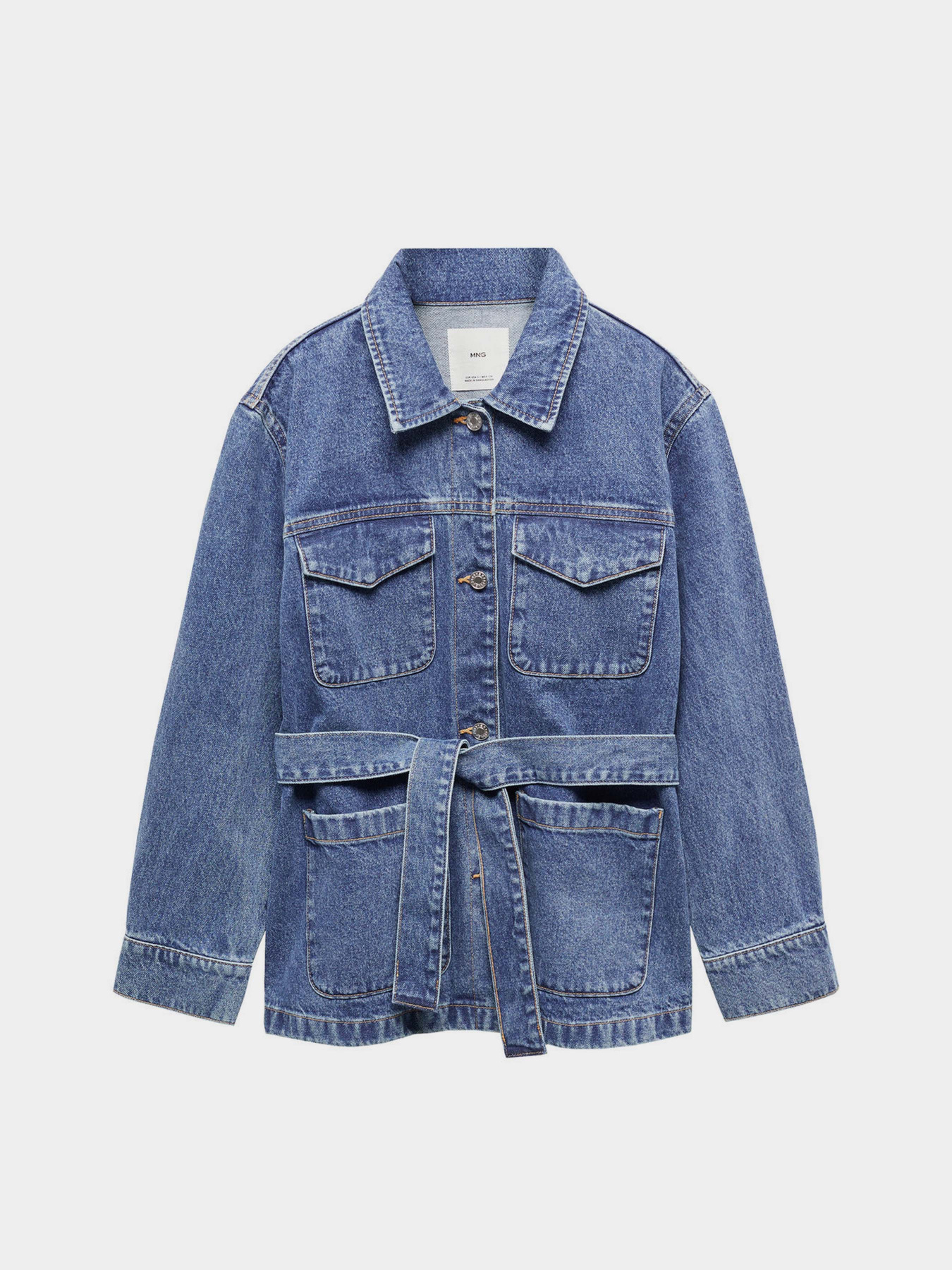 Джинсова куртка MANGO Susan модель 67075141_TM Фото