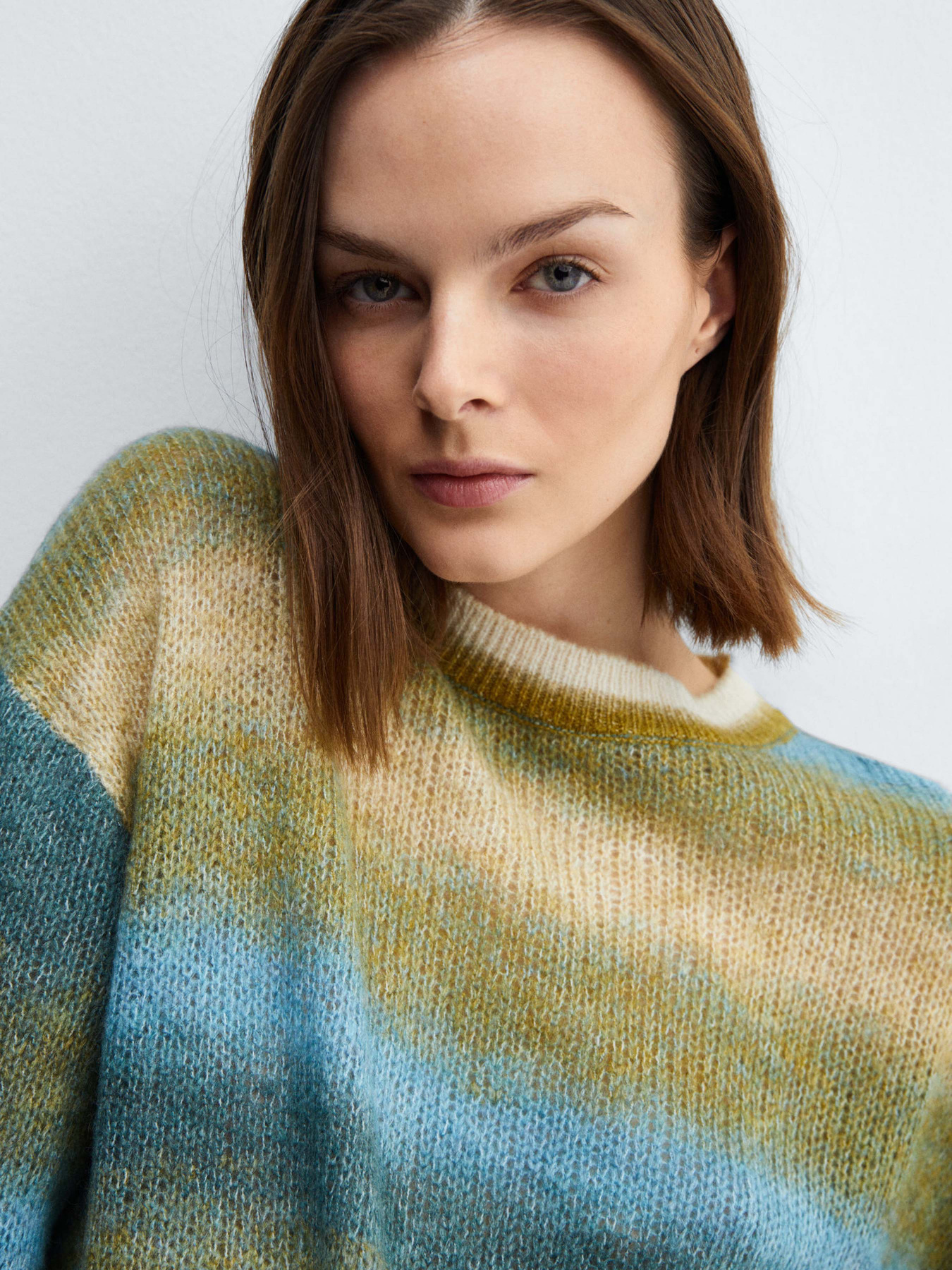 Джемпер MANGO Spacedye модель 67084039_36 Фото