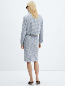 Юбка миди MANGO Bombeta модель 67084073_50 Фото