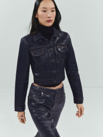 Джинсовая куртка MANGO Edeline модель 67093697_TS Фото