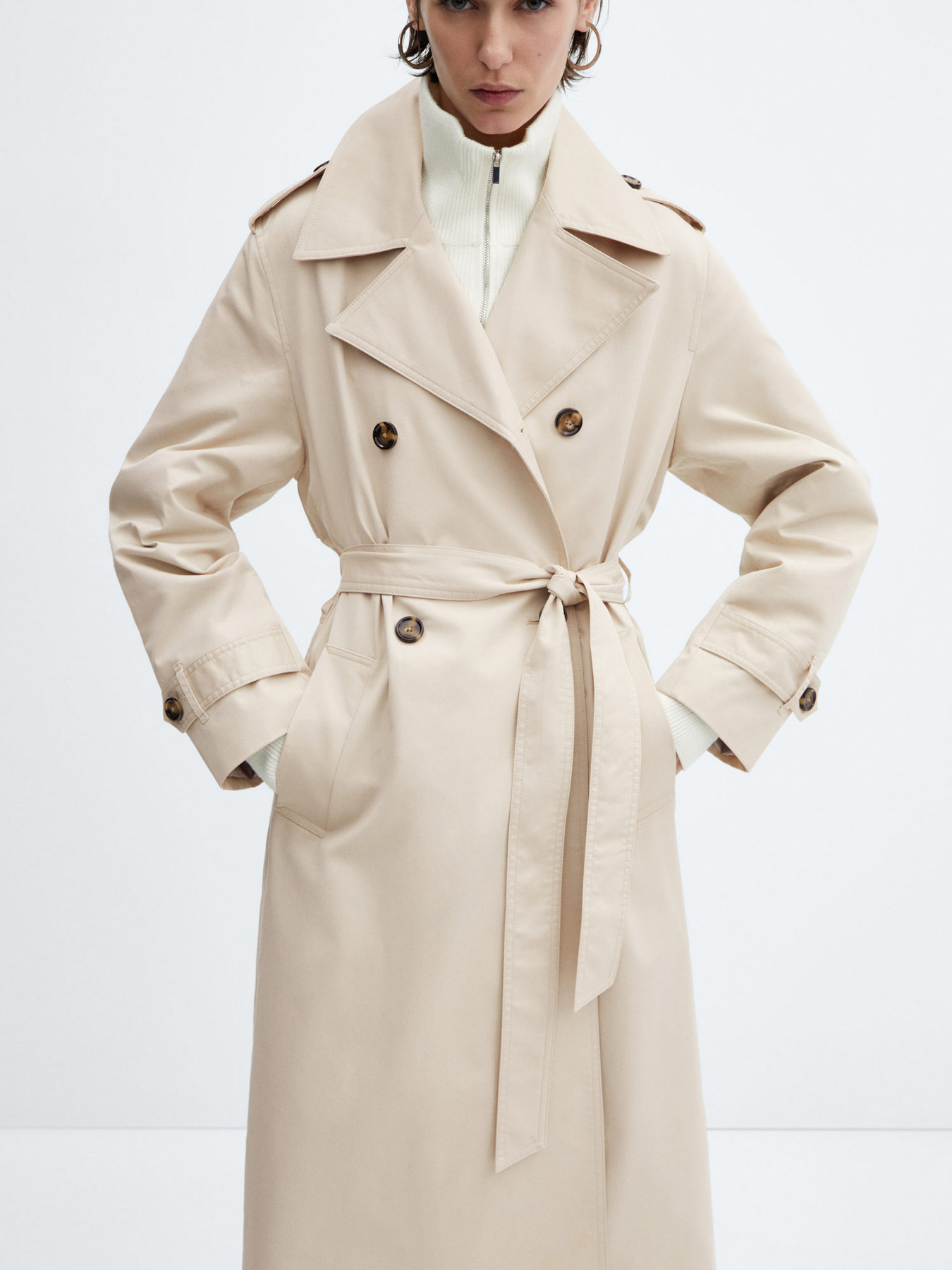 Тренч MANGO Angela модель 67094016_6 Тренч MANGO Angela модель 67094016_6 Фото