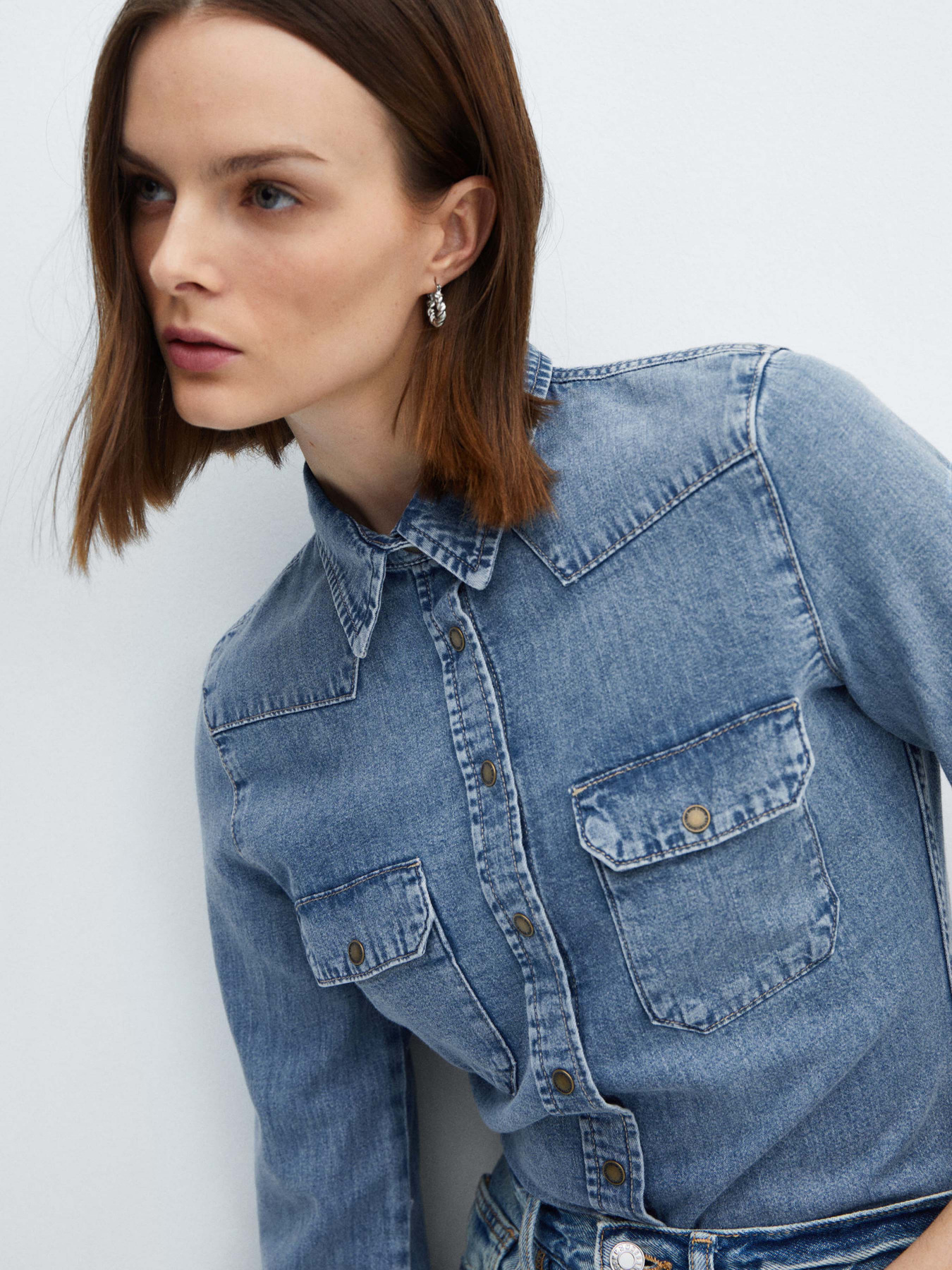 Рубашка повседневная MANGO South модель 67094022_TM Рубашка повседневная MANGO South модель 67094022_TM Фото