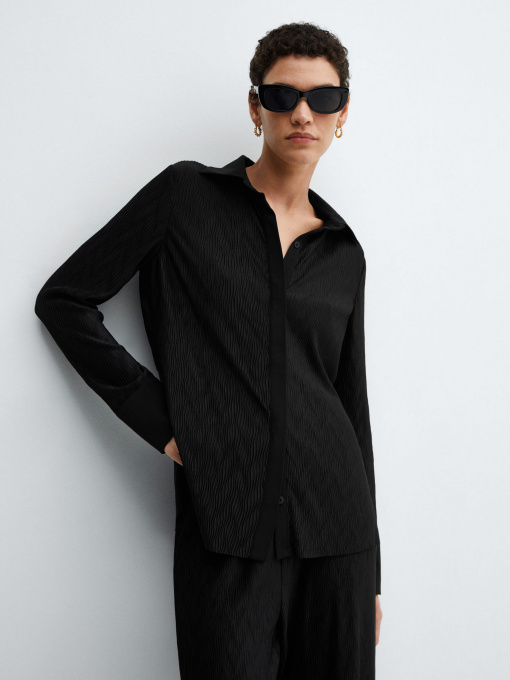 Рубашка повседневная MANGO Pili модель 67094040_99 Фото